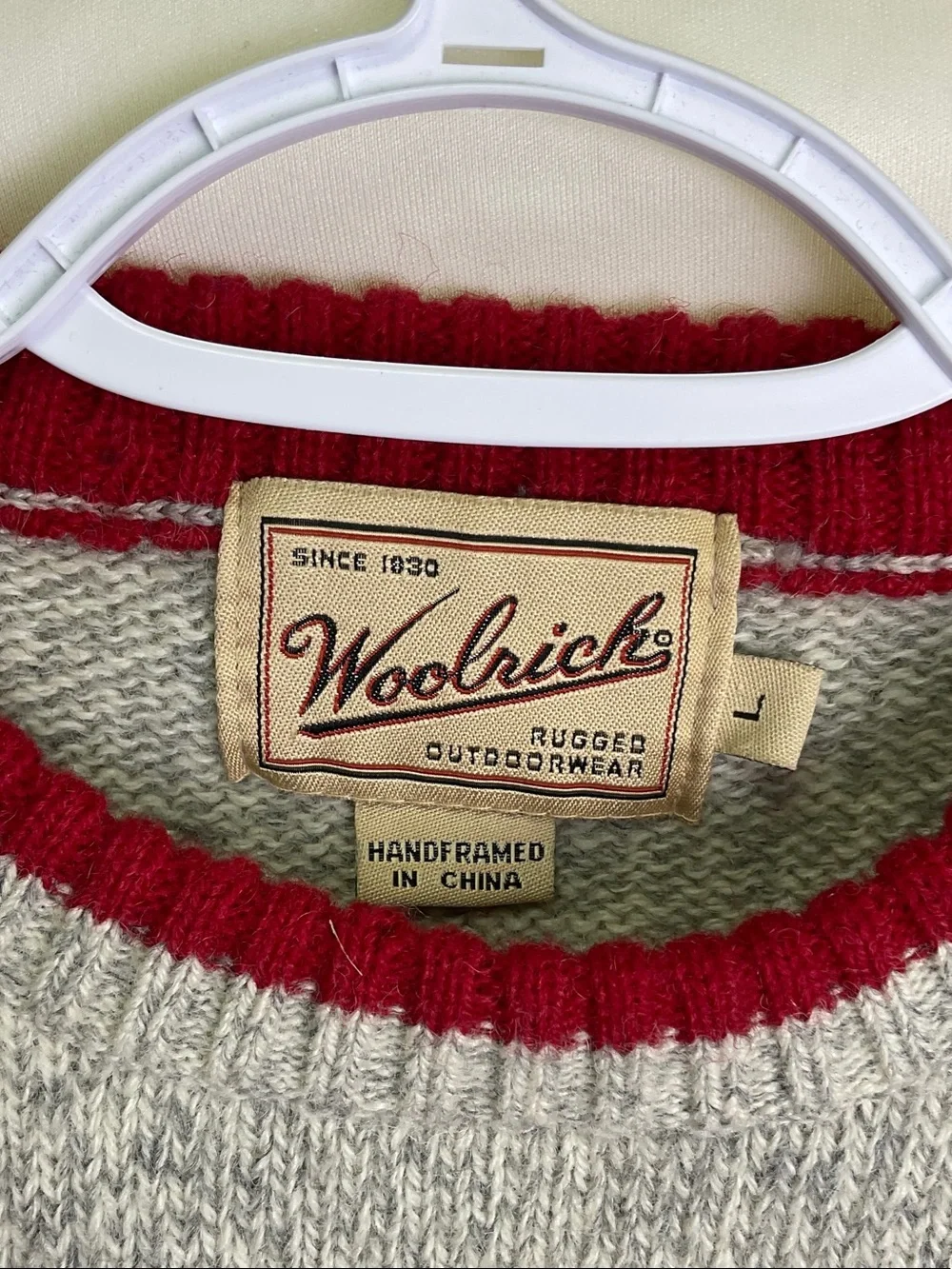 Woolrich Vintage Santa’s Toy Shop - Gray Heather